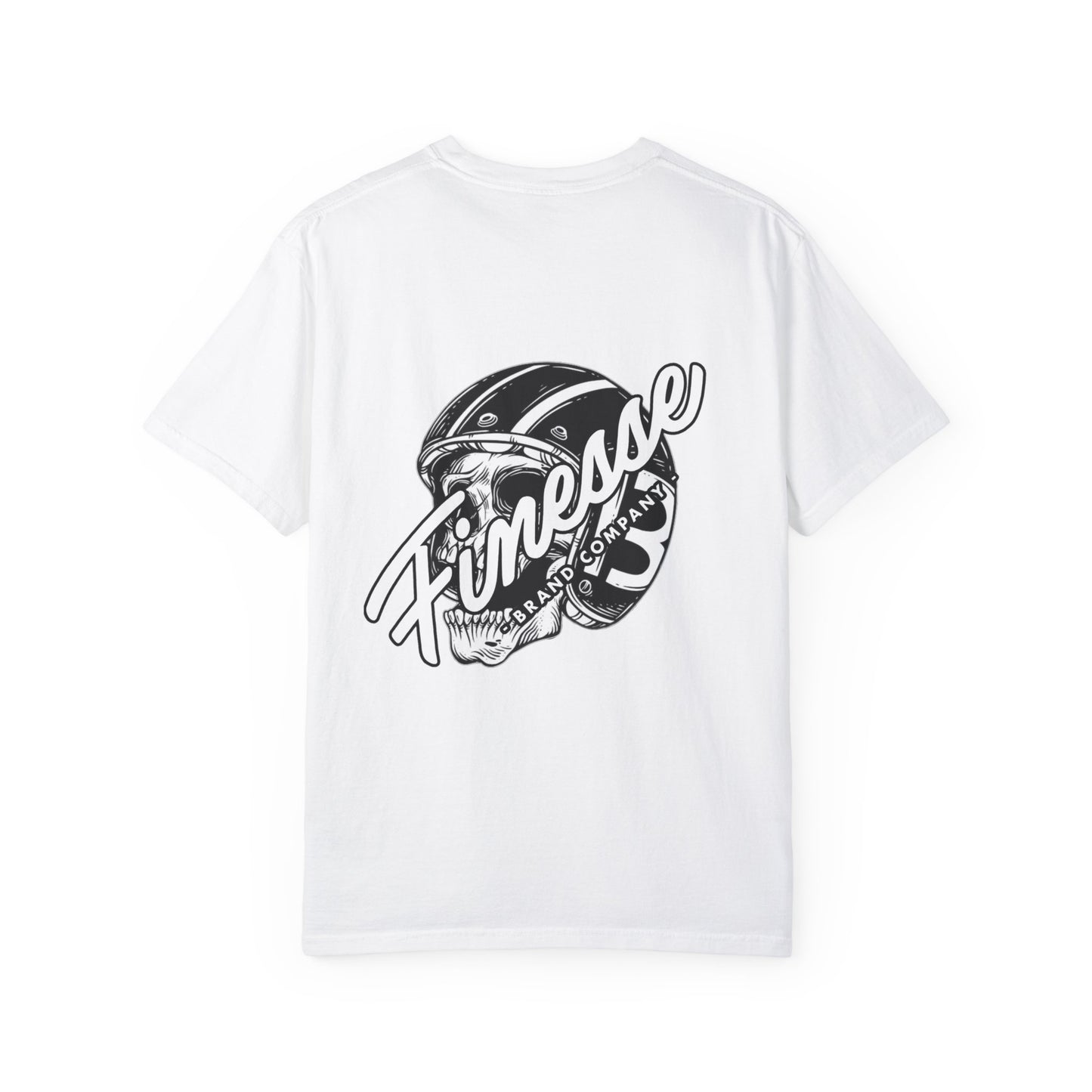 Finesse Brand Company Skull T-Shirt (White)